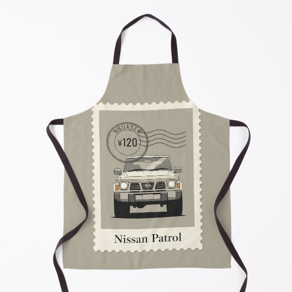 Item preview, Nissan Patrol Classic 4x4 Off-Road Vintage Postage Stamp Art designed and sold by Motorline44.