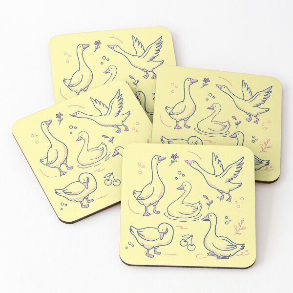 Item preview, Cute Geese Shirt Funny Goose Pattern Cottagecore Style designed and sold by RitaRuni1992.