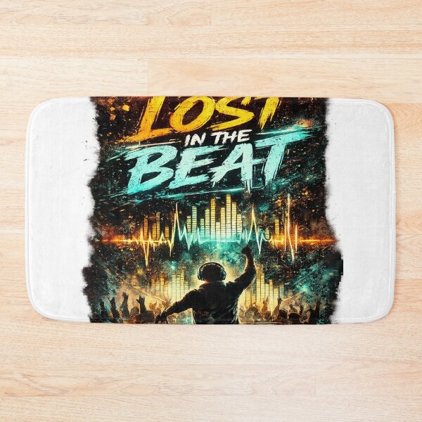 Item preview, Lost in the Beat – EDM DJ Festival House Music T-Shirt designed and sold by Pecata.