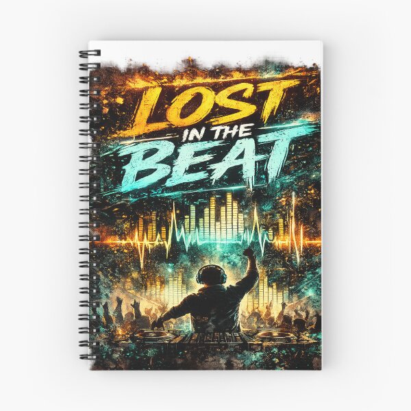 Item preview, Lost in the Beat – EDM DJ Festival House Music T-Shirt designed and sold by Pecata.
