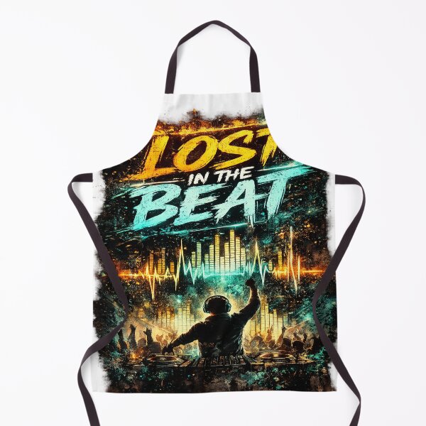 Item preview, Lost in the Beat – EDM DJ Festival House Music T-Shirt designed and sold by Pecata.