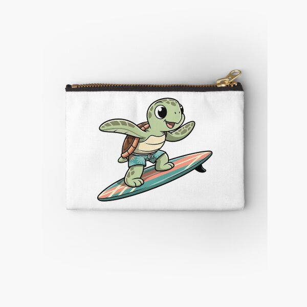 Item preview, Cute Summer Turtle Riding a Surfboard designed and sold by SOUFIANE1991.