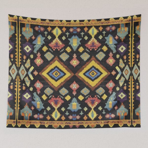 Item preview, Moroccan Heritage Geometric Rug Pattern designed and sold by SpaceBazaar.