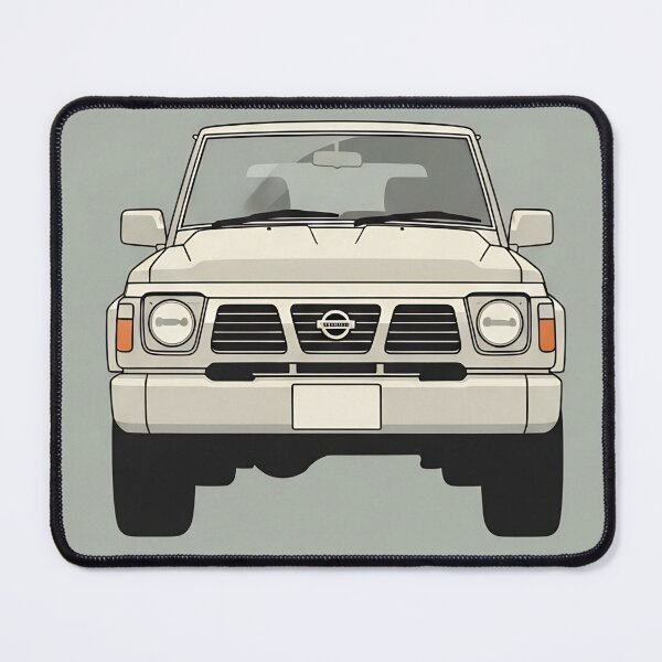 Item preview, Nissan Patrol Classic 4x4 Off-Road Vintage Postage Stamp Art designed and sold by Motorline44.