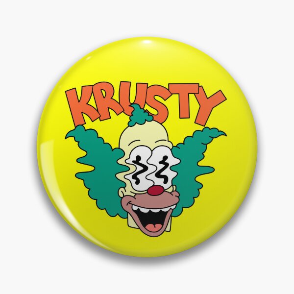 Item preview, Krusty the Psychedelic (with name tag) designed and sold by ZERO-MIND.