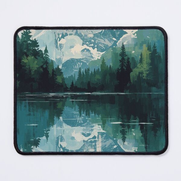 Item preview, Still Pines, Mirrored Sky designed and sold by AbstractAnom.