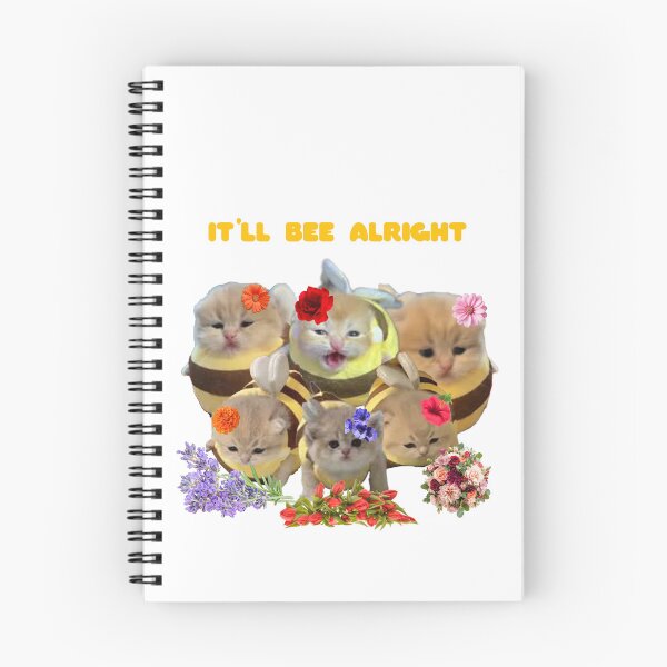 Item preview, Silly Bee Cats "It'll Bee Alright" designed and sold by Jahimetera.
