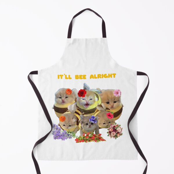 Item preview, Silly Bee Cats "It'll Bee Alright" designed and sold by Jahimetera.