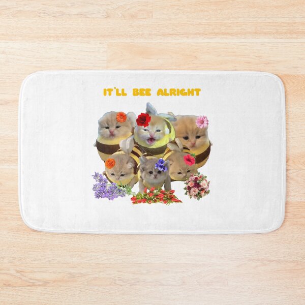 Item preview, Silly Bee Cats "It'll Bee Alright" designed and sold by Jahimetera.