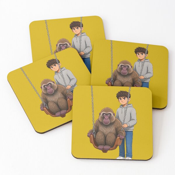 Item preview, Just a Casual Baboon Swing Ride designed and sold by BigBrainPrints.