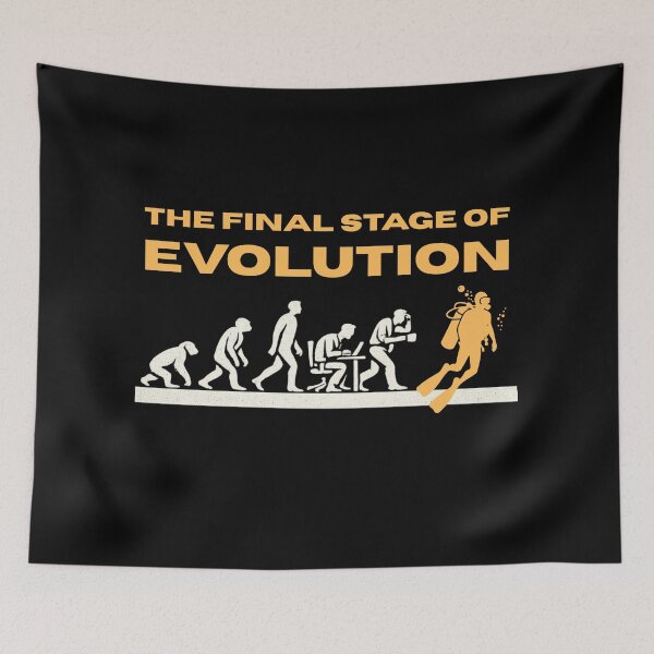Item preview, diver  final stage of evolution designed and sold by Meandmyshop.