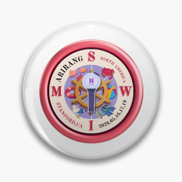 Item preview, BTS Arirang Tour Commemorative Badge - Stanford designed and sold by Maya's intrest.