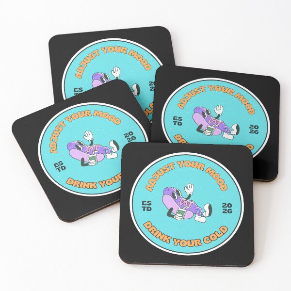 Item preview, Adjust Your Mood Refreshing Cartoon Character Art designed and sold by milano picks.