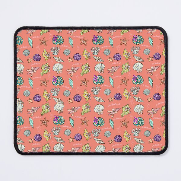Item preview, Coastal Coquette Seashell Pattern Cute Beach Vacation Vibes designed and sold by FreshVibe Prints.