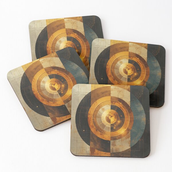 Item preview, The Gilded Circles designed and sold by AbstractAnom.