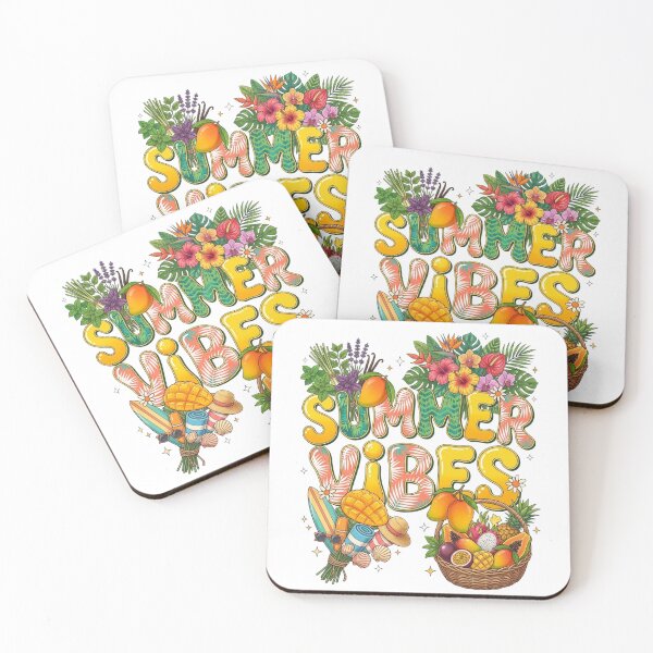 Item preview, Summer Vibes - Colorful Tropical Fruit & Floral Art designed and sold by PeplumiArt.