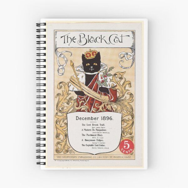 Item preview, The Black Cat December 1896 designed and sold by td2x10e3.