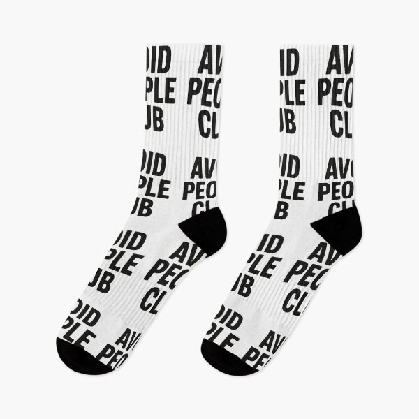 Item preview, Avoid People Club Introvert Humor designed and sold by HandicraftArt.