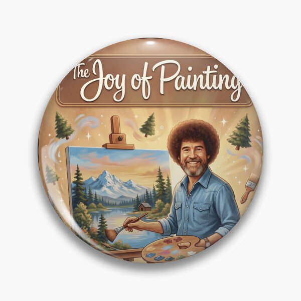 Item preview, Bob Ross designed and sold by  ViralVisionsCreating .