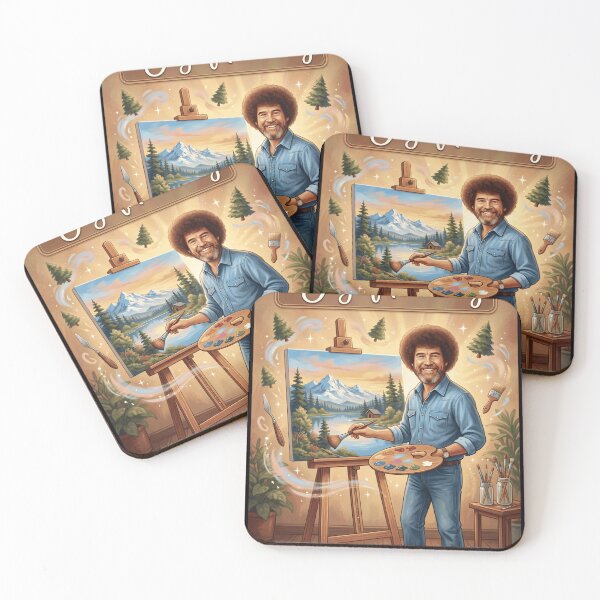 Item preview, Bob Ross designed and sold by  ViralVisionsCreating .