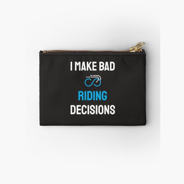 Item preview, I Make Bad Riding Decisions - Dad Cycling designed and sold by GreyTee.