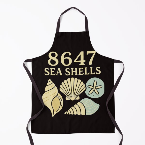 Item preview, 8647 Sea Shells Coastal Vintage Design designed and sold by FrameFlow.