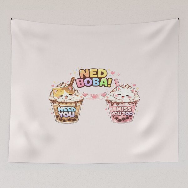 Item preview, Mochi & Lumi – Need Boba Cute Cats ? designed and sold by Mochi Studio.