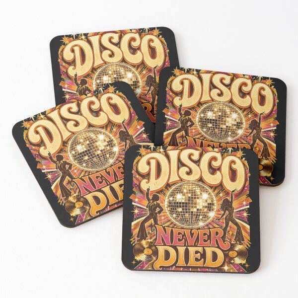 Item preview, Disco Never Died designed and sold by Vintage Vibes by Paul Boyer.