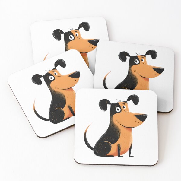 Item preview, Cute Happy Dog designed and sold by Retro Whimsy.