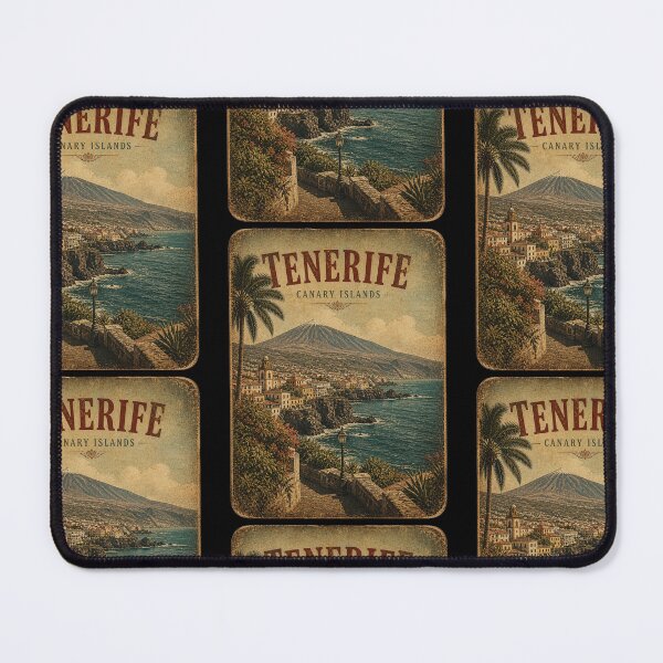 Item preview, Tenerife Canary Islands Vintage Travel designed and sold by MiraAmiStudio.