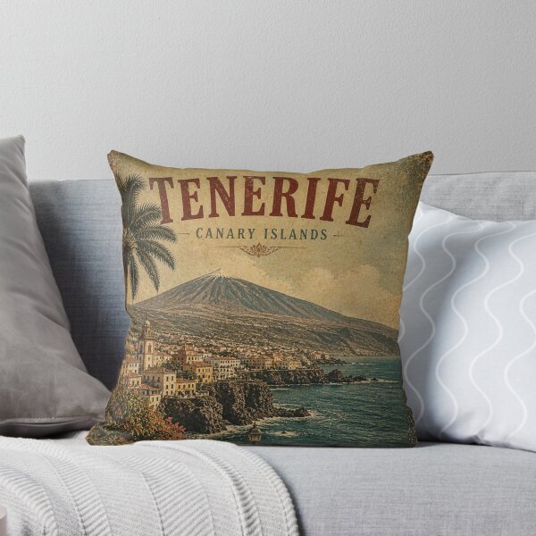 Item preview, Tenerife Canary Islands Vintage Travel designed and sold by MiraAmiStudio.