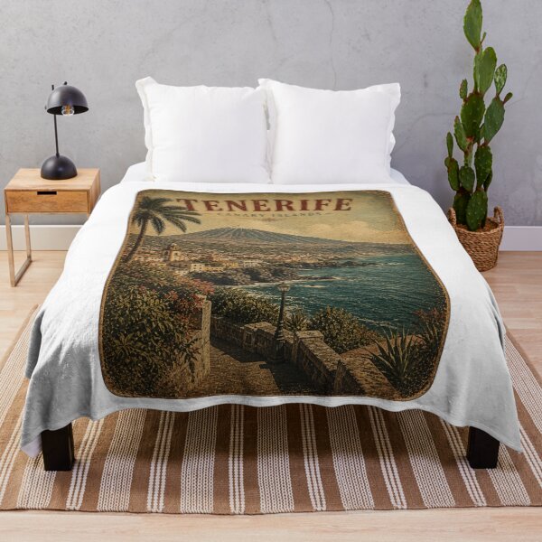 Item preview, Tenerife Canary Islands Vintage Travel designed and sold by MiraAmiStudio.