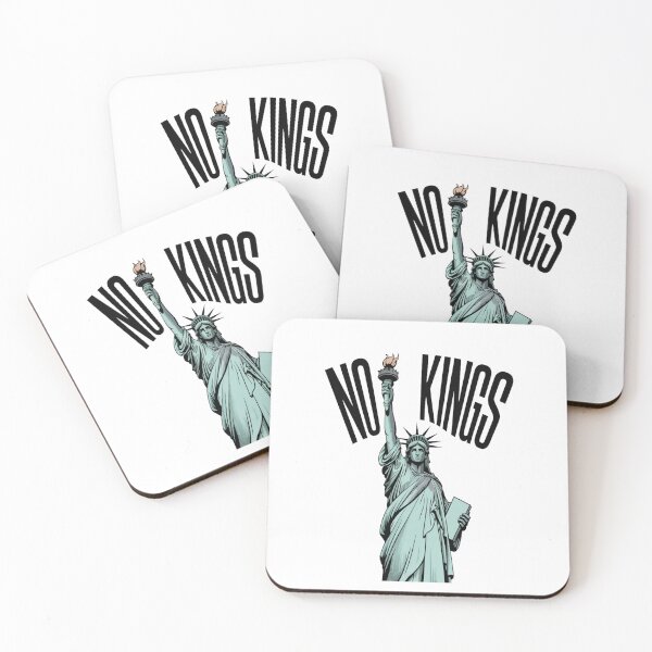 Item preview, No Kings Statue of Liberty Protest Design designed and sold by stickercuffs.