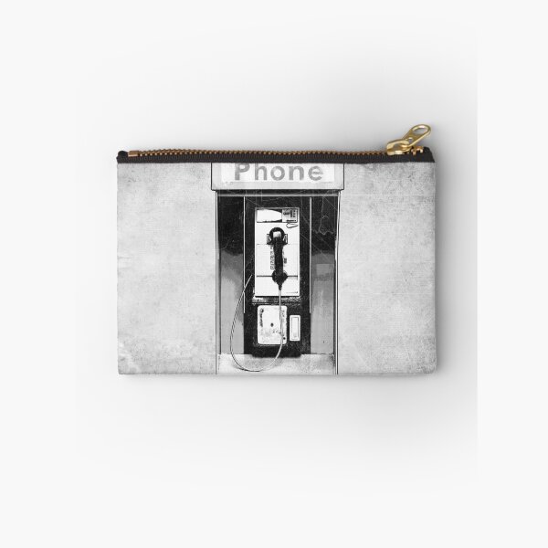 Item preview, Public Payphone Booth Dead Media Etched Illustration designed and sold by Ghoul Enterprises.