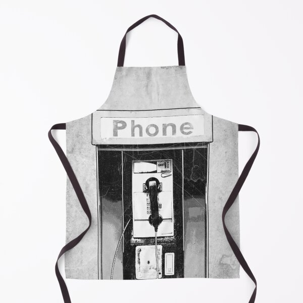Item preview, Public Payphone Booth Dead Media Etched Illustration designed and sold by Ghoul Enterprises.