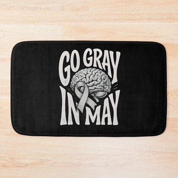 Item preview, Brain Tumor Awareness Month Gray Go Gray in May  designed and sold by PixelForge11.