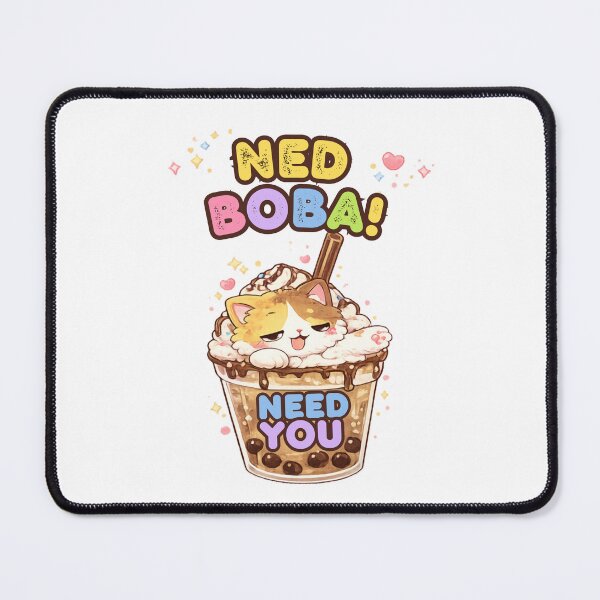 Item preview, Mochi Cozy Cat – Need Boba Cute Cats designed and sold by Mochi Studio.