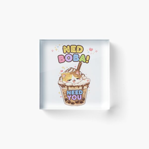 Item preview, Mochi Cozy Cat –  Need Boba Cute Cats designed and sold by Mochi Studio.