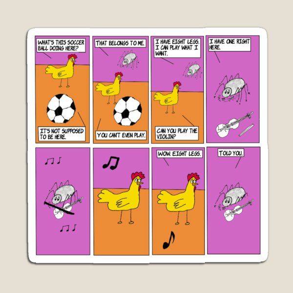 Item preview, Eight | Humor Sports Music Webcomic | El Boxa designed and sold by ElBoxa.