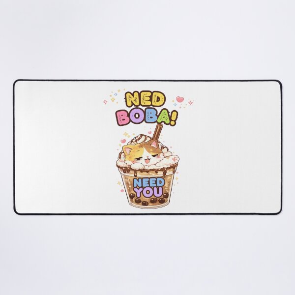 Item preview, Mochi Cozy Cat – Need Boba Cute Cats designed and sold by Mochi Studio.