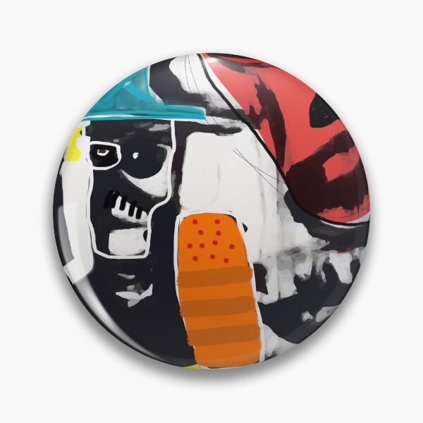 Item preview, Neo-Expressionist Faces: Abstract Street Art Collage designed and sold by Lifer Art and Design.