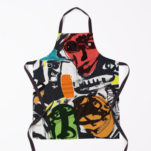 Item preview, Neo-Expressionist Faces: Abstract Street Art Collage designed and sold by Lifer Art and Design.