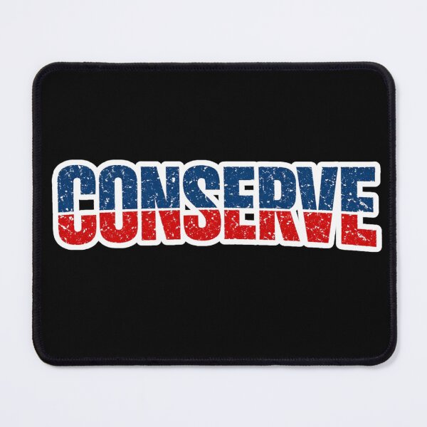 Item preview, Conserve patriotic conservative red and blue designed and sold by Neeshki.