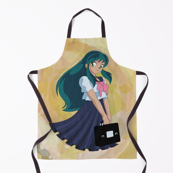 Item preview, Lum from Urusei Yatsura in School Uniform Retro Anime Style designed and sold by Keltoi-art.