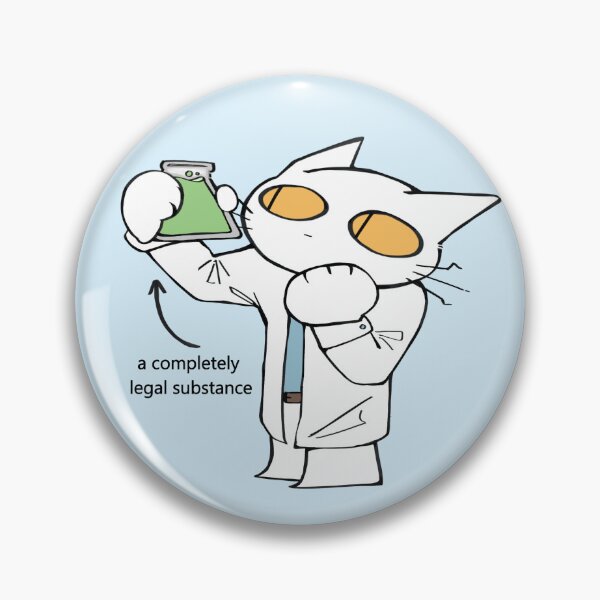 Item preview, scientist cat designed and sold by matchcats.