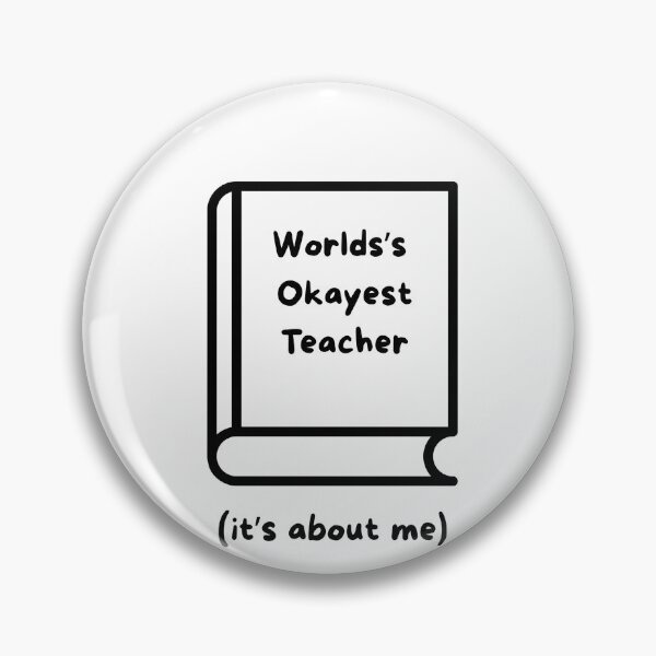 Artikelvorschau, World's Okayest Teacher entworfen und verkauft von Cami & Co. Design.