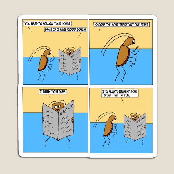 Item preview, Sigue tus metas | Webcómic de humor sobre metas | El Boxa designed and sold by ElBoxa.