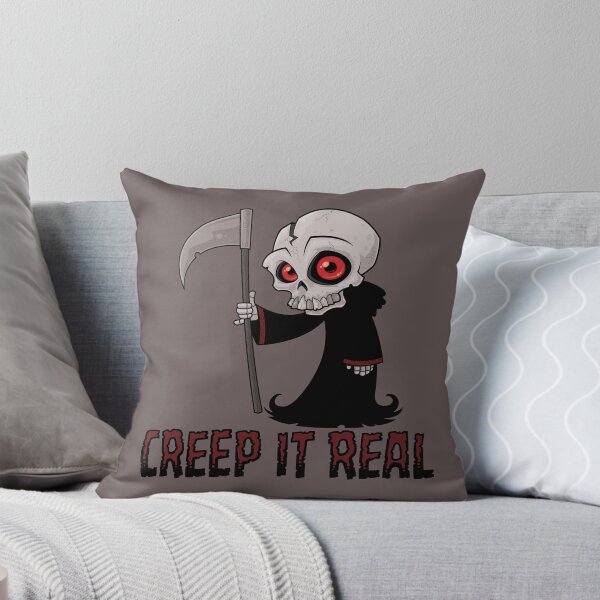 Item preview, Creep It Real Cute Grim Reaper designed and sold by fizzgig.