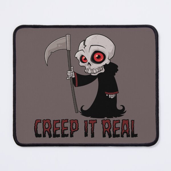Item preview, Creep It Real Cute Grim Reaper designed and sold by fizzgig.