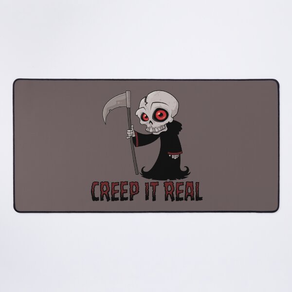 Item preview, Creep It Real Cute Grim Reaper designed and sold by fizzgig.
